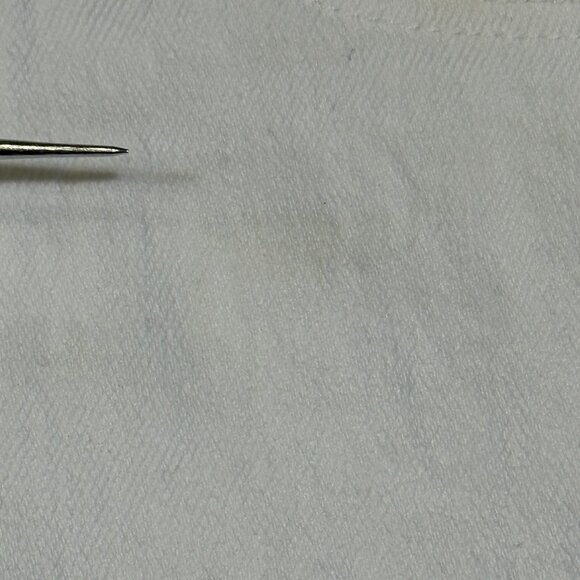 Vintage | Jeanjer Jeans | Diffusion Mini Skirt | White Denim | Size 3/4 - Picture 15 of 15